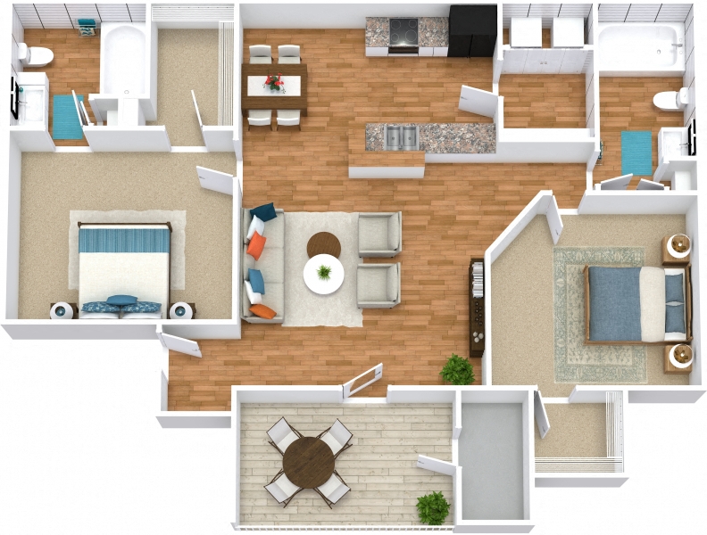 1010 S Houston Lake Rd 1-3 Beds Apartment for Rent - Photo Gallery 16